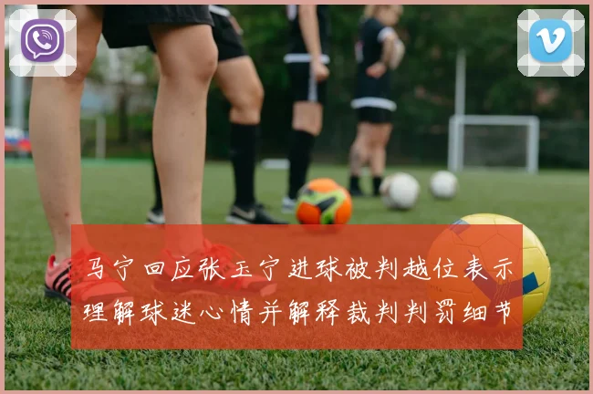 马宁回应张玉宁进球被判越位表示理解球迷心情并解释裁判判罚细节